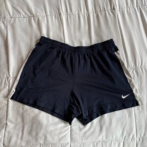 Nike Women’s DriFit shorts Medium Navy Blue